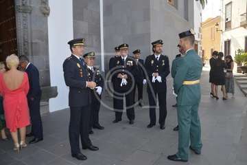 La Policía Nacional celebra en Telde la festividad de los Santos Ángeles Custodios (Foto TA)